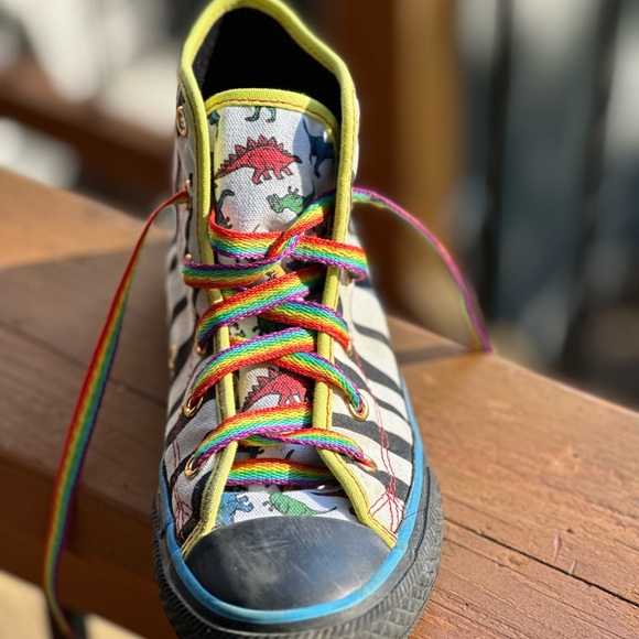 Size 1.5 Converse All⭐️Star Kids’ Hi-top - Picture 4 of 7